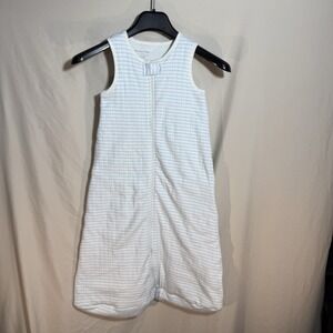 Member's Mark Baby Sleep Sack Blue Stripe 18–24M Cotton Zip Wearable Blanket